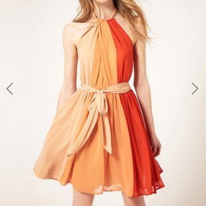 ASOS French Connection Tie Neck Dress